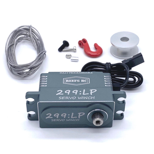New Reef'S Rc 299 Low Profile Servo Winch W/ Built In Controller