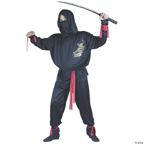 Ninja Fighter Adult Costume - One Size Fits Most