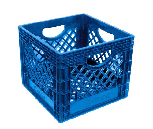 New Clam Blue Milk Crate, One Size