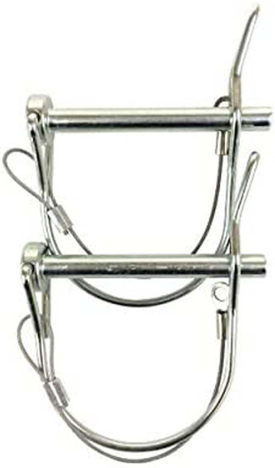 New Clam Replacement Carbon Steel Construction Hitch Pins 2 Pack