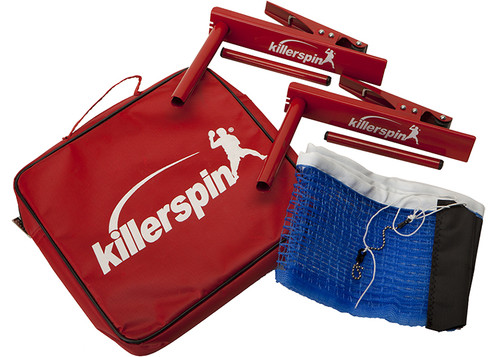 NEW Killerspin 603-97 Table Tennis Heavy-Duty Steel Clip-on Net and Post Set
