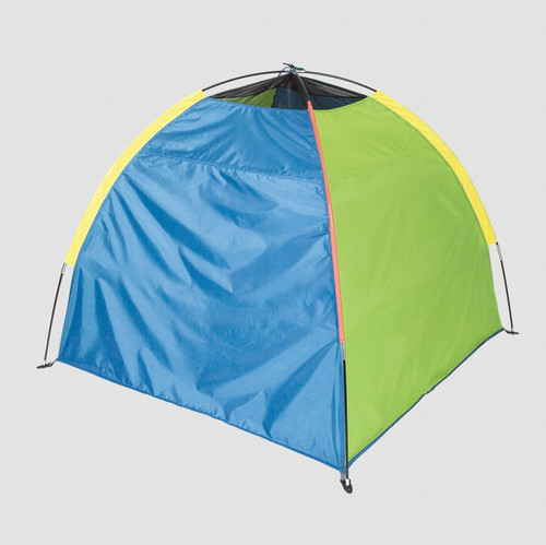 Pacific Play Tents Primary Play Tent 48" x 48" x 40" Green/Blue Indoor/Outdoor