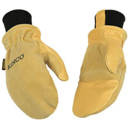 Kinco International 901T-X-Large Gold Pigskin Mitten W / Heatkeep Lining Pair