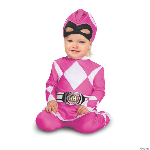 Disguise Pink Ranger Infant Child Costume, Pink, (12-18 Months)