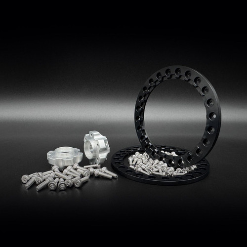 HRP Reef'S Rc 2.2 "Shield" Aluminum Beadlock Wheels W/Hubs 2