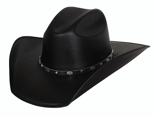 New Bullhide Hank It Western 50X Shantung Panama Straw Cowboy Hat