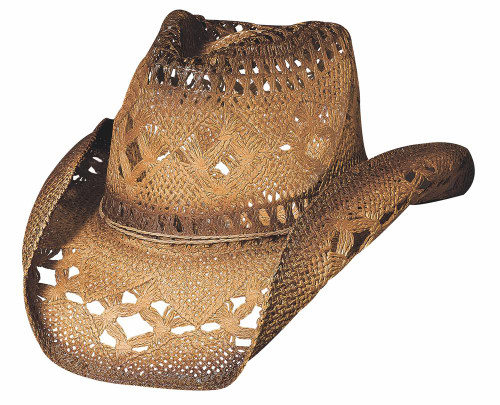 NEW Bullhide Hats 2355Br Run A Muck Collection Scorched L-Xl Beige Cowboy Hat