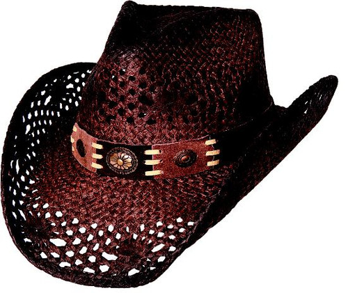 NEW Bullhide Hats 2534 Run A Muck Collection Pure Country Small Brown Cowboy Hat