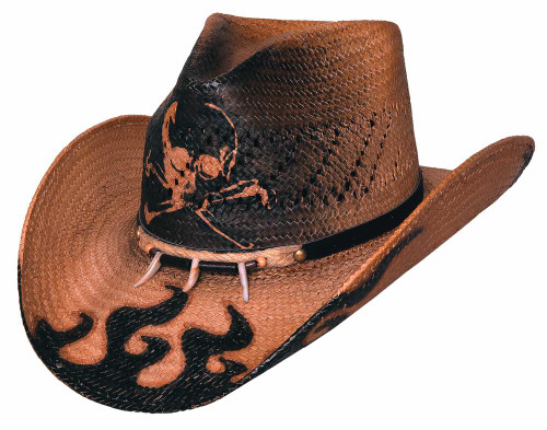 NEW Bullhide Hats 2533 Run A Muck Collection Dangerous Large Pecan Cowboy Hat