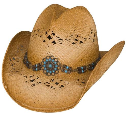 Bullhide Hats 2751 Run A Muck Collection Tequila Sunrise L-Xl Natural Cowboy Hat