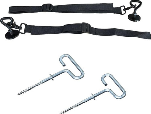 Otter Ice Fishing Sled/Shelter Ice Anchor Kit - 2 Sled Anchor & 2 Ice Anchors