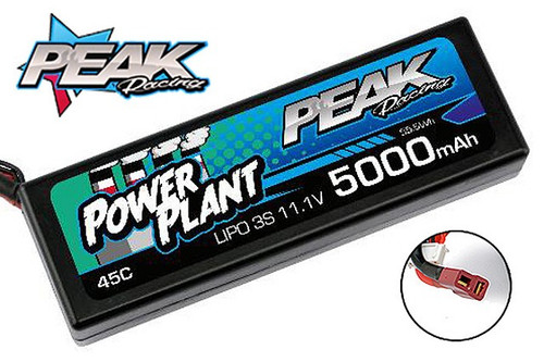 New Peak Racing Power Plant 5000 11.1V 45C Deans 12Awg