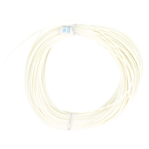 Clam Rattle Spool Straight 75' Reel Line In Glow White
