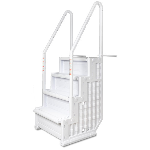 Bluewave Easy Pool Step For Use With 48-In To 54-In Deep Above Ground Pools