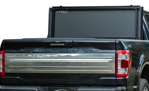 ACI Literider LOMAX STANCE HARD COVER 04-14 Ford F-150 6 ft 6 in. except 04 Heritage w/o Flareside box Carbon Fiber Split Rail Roll-up Tonneau Cover