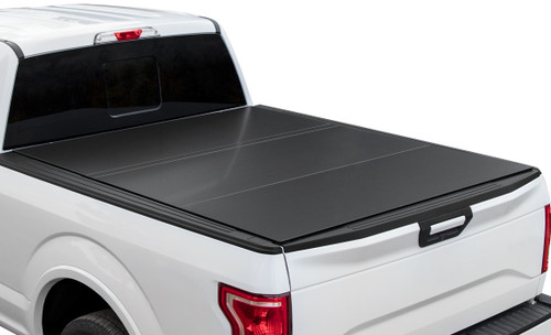 ACI LOMAX Folding 24-ON Ford Ranger 5' Box Hard Tonneau Cover Matte Black