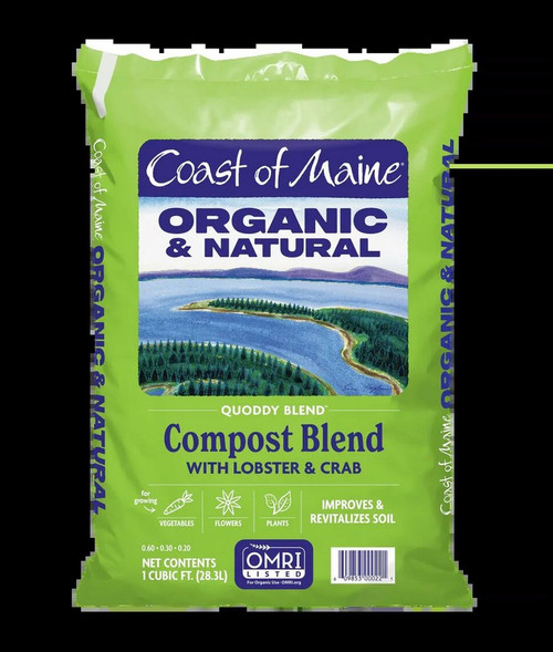 Coast Of Maine Organic Coast Of Maine Lobster Compost Quoddy Blend 1Cu / Ft