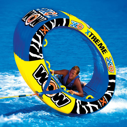 NEW World Of Watersports WOW 1-3 Person XO Extreme Towable Water Tubing Tube