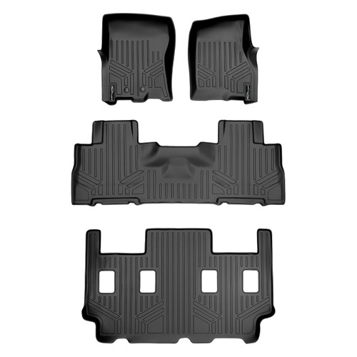 Smartliner Floor Mats 3 Row Liner Set Fits 2011-17 Expedition El/Navigator L