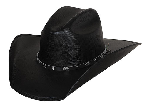 New Bullhide Hank It Western 50X Shantung Panama Straw Cowboy Hat