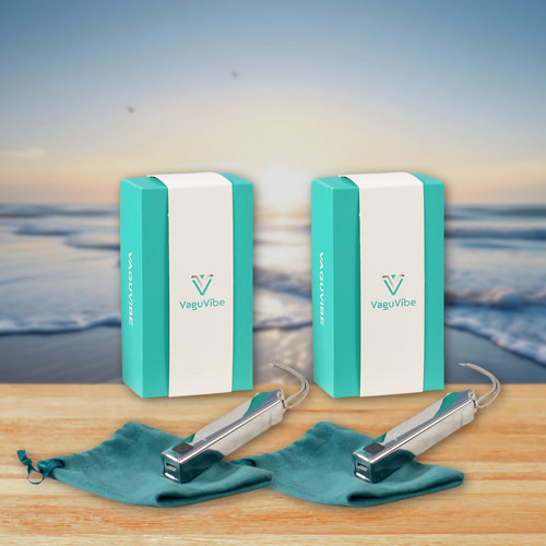 Resona Health VaguVibe 2-Pack - Stimulates the Vagus Nerve Through Targeted PEMF