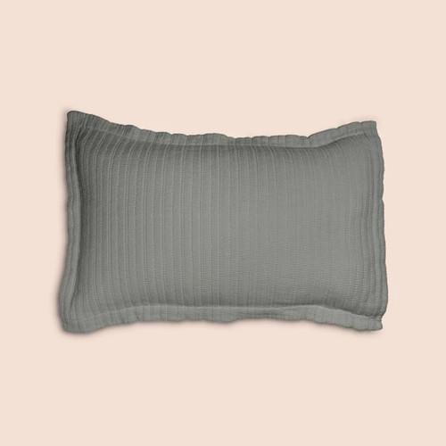 Purecare Dr. Weil Ridgeback Cotton Zippered Closure Pillow Sham In Size Queen