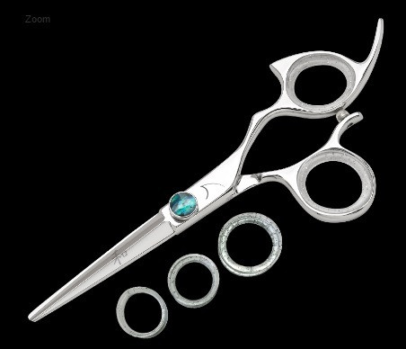 Sharkfin Shears Monarch Right Handed Non-Swivel Stainless 6.25" Scissors