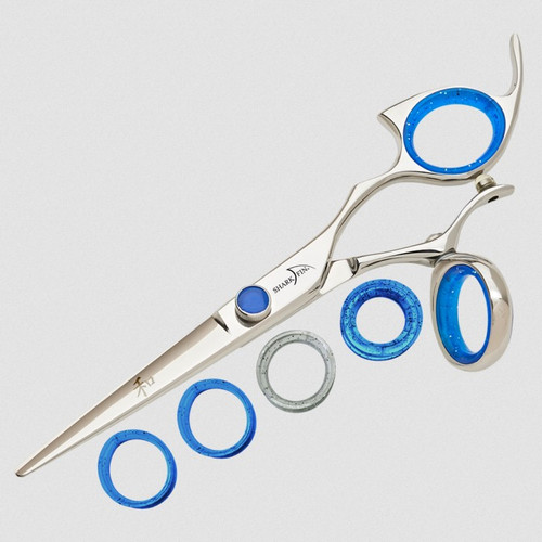 Sharkfin Shears Professional Right Hand Swivel Stainless 7.0" Scissors
