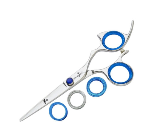 Sharkfin Shears Professional Plus Right Hand Non-Swivel STAINLESS 6.25" Scissors