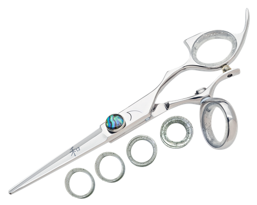 Sharkfin Shears Monarch Right Handed Swivel Stainless 6.25" Scissors