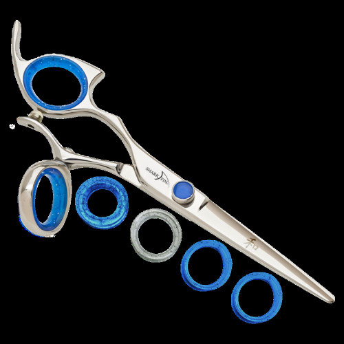 Sharkfin Shears Professional Plus Left Hand Swivel Stainless 5.0" Scissors
