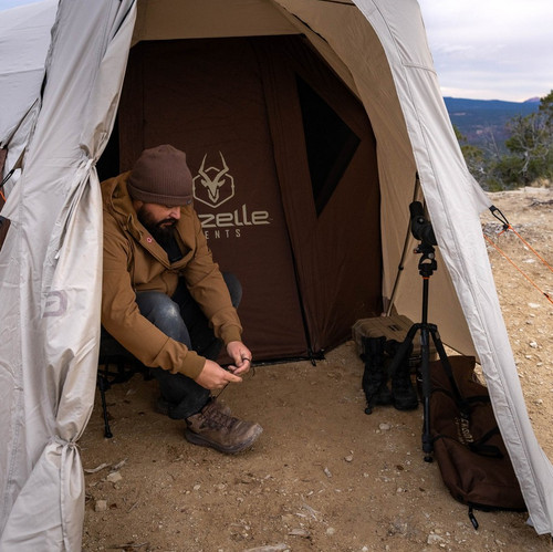 Gazelle Tents Backcountry T10 Vestibule Desert Sand, Extend Your T10 Tent 39SqFt