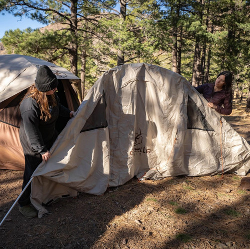 Gazelle Tents Backcountry T5 Vestibule Desert Sand, Extend Your T5 Tent 43 Sq Ft