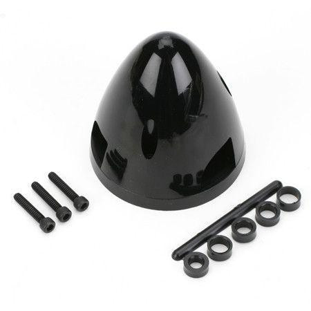 New Dubro 2" Spinner 3 Blade Black