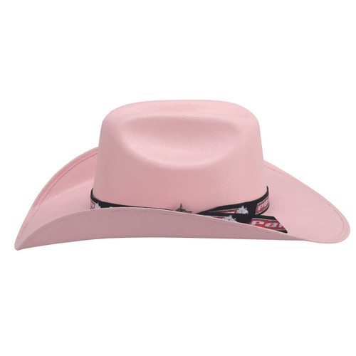 Bullhide Pbr Straw Hats Committed To Win Cowboy Pink Hat In Size Elastic Osfm
