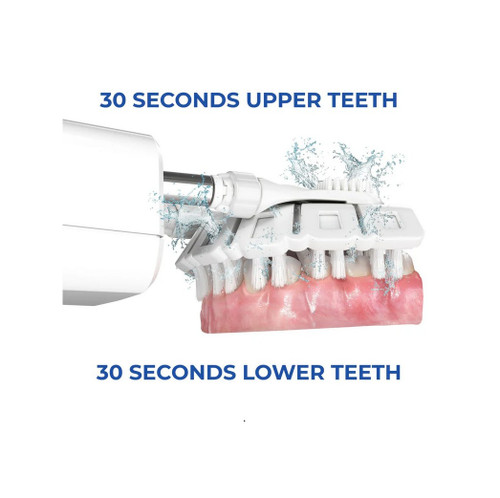 AutoDent Junior Starter Kit Plus 4 Extra Brush Heads - The Robotic Toothbrush Designed for Kids Ages 6-12