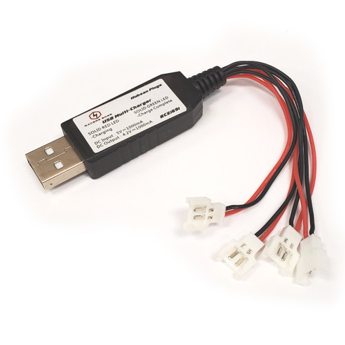 New Racers Edge Usb Multi-Charger For 1S Batteries Hubsan X 4