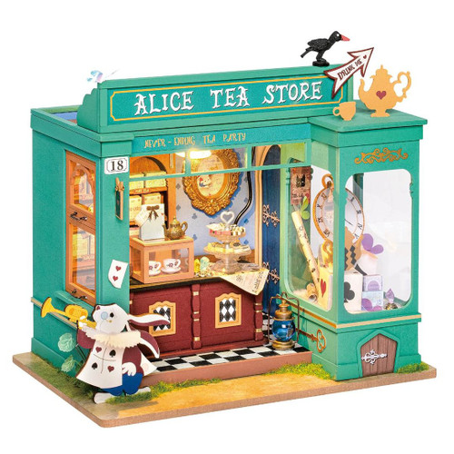 HRP Robotime Alice'S Tea Store