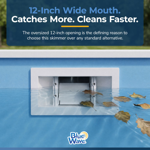 Bluewave Widemouth Durable Resin Construction Skimmer And Return