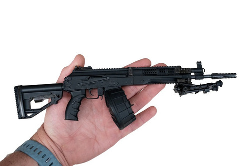 HRP Goatguns 1/3 Scale Die Cast Rpk-16 Lmg Model Black