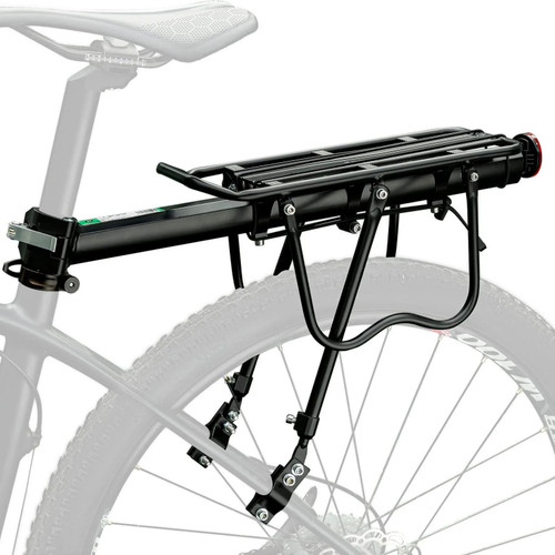 Rockbros Rustproof 165Lbs Capacity Universal Fit Bike Cargo Rack Black