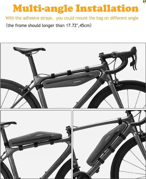 Rockbros 1.5 L Classified Capacity Waterproof Triangle Cycling Pouch Bag