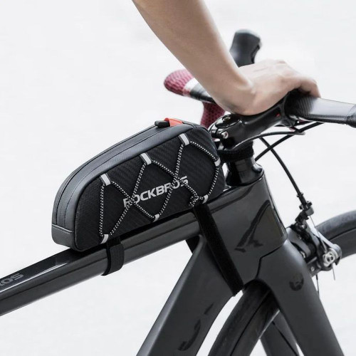 Rockbros Bike Bicycle Front Frame Lightweight And Aero Design Top Tube Bag