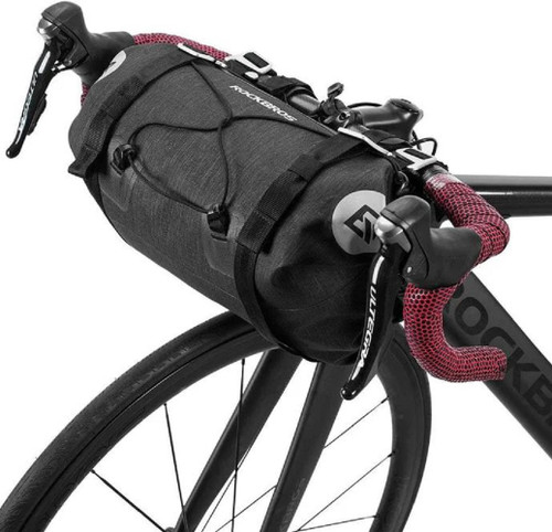 Rockbros Adjustable 7L-14L Capacity Waterproof Bikepacking Bike Handlebar Bag