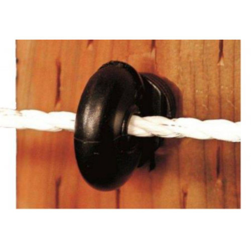 Powerfields P-410-B Screw-In Ring Insulator Black 10 / Bag