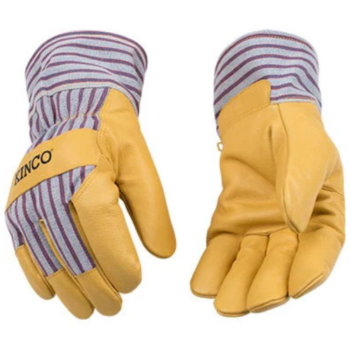 Kinco International 1927-2X-Large Grain Pigskin Lthr Palm W / Safety Cuff Pr