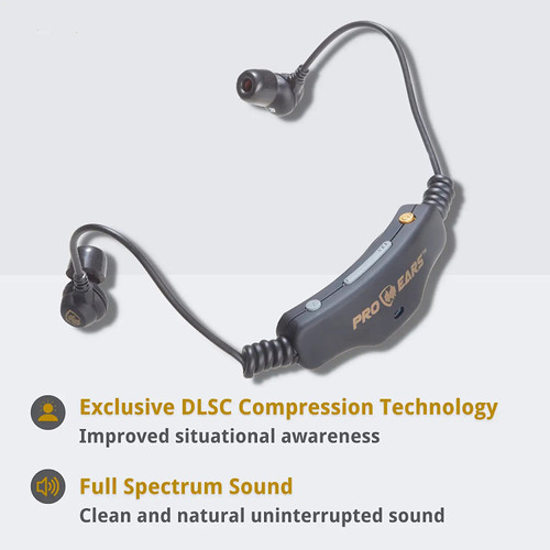 New Pro Ears Stealth 28 Ht Shooting Ear Protection Electronic