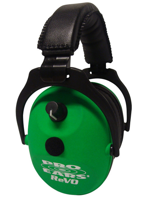 NEW Pro Ears ER300NG Neon Green ReVO Children's Electronic  Adjustable Ear Muffs