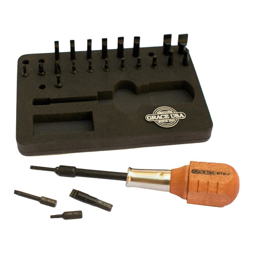 New Pro Ears Grace Usa Gunsmith 24 Bit Mag Tip Screwdriver Set