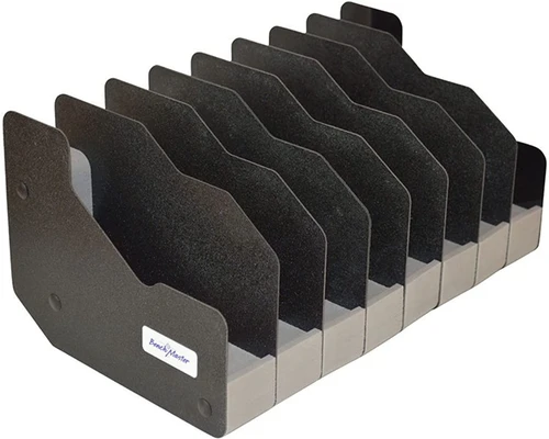 New Pro Ears Benchmaster Handgun Safe Storage 8 Pistol Rack